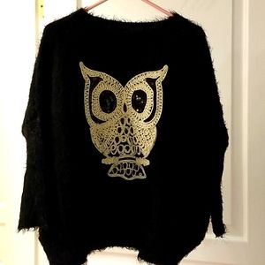 Lovely Sweater with an owl